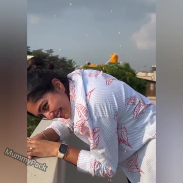 Bhavya Gowda New Reel #Me and myself 😝❤️