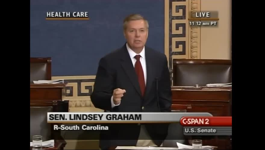 User Clip: Senator Graham on Obamacare Lindsey Graham speaks on Obamacare