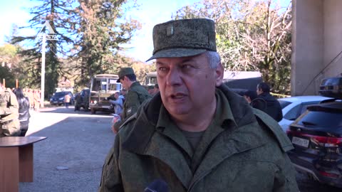 Трехсторонние командно-штабные мобилизационные учения в Цебельде