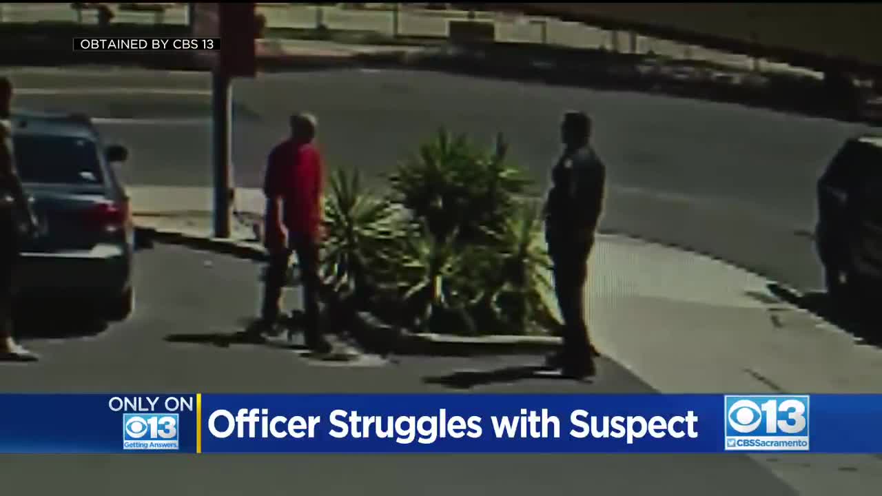 Good Samaritans Help Modesto Police Officer Struggling With Suspect