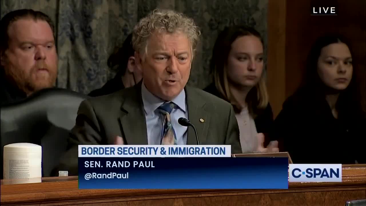 RAND: I want you to have nothing to do with speech. You think the American people are so stupid.