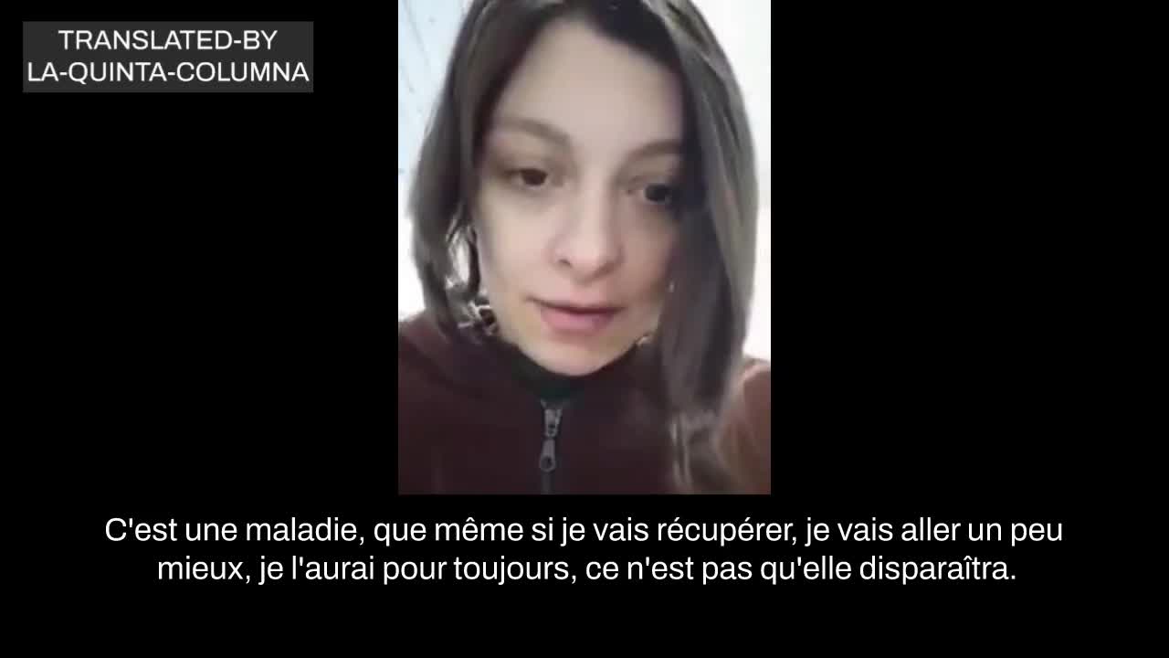 Pseudo-vaccin : Après 3 inoculations, elle se retrouve en fauteuil roulant (31 Juillet 2022)