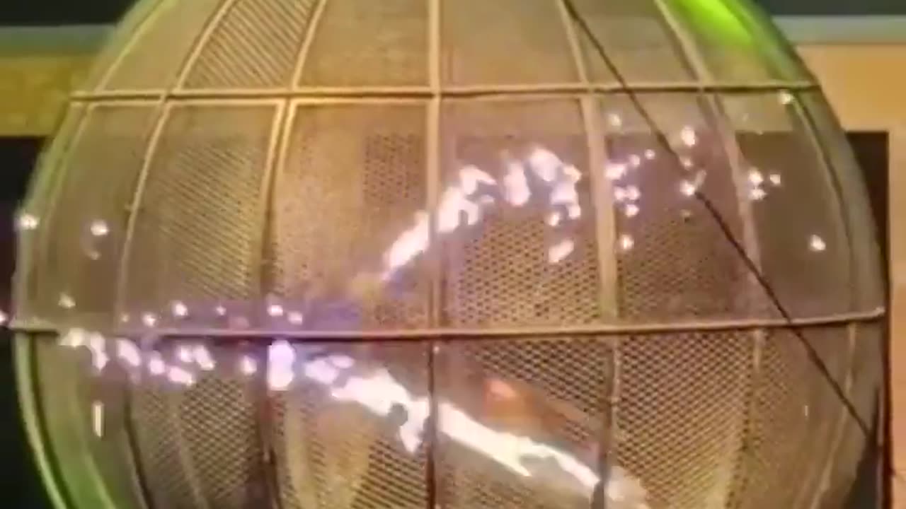 Crazy that nobody had a fire extinguisher handy...