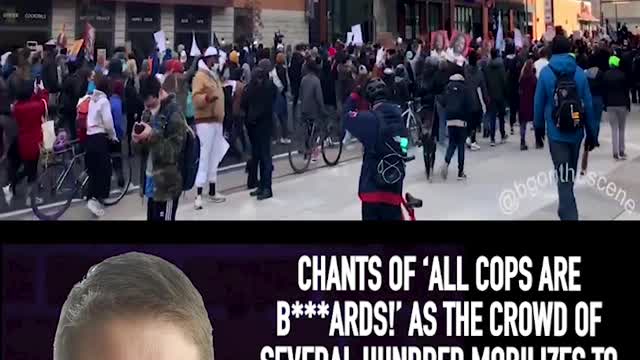 CHANTS OF ‘ALL COPS ARE B***ARDS!” IN MINNEAPOLIS AFTER VERDICT ANNOUNCED