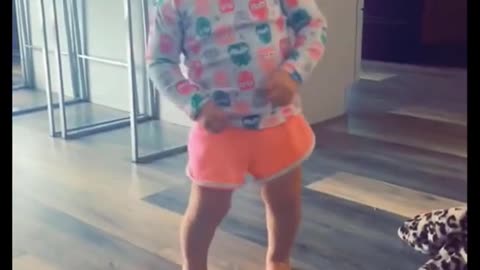 Funniest cutest baby dancing moment