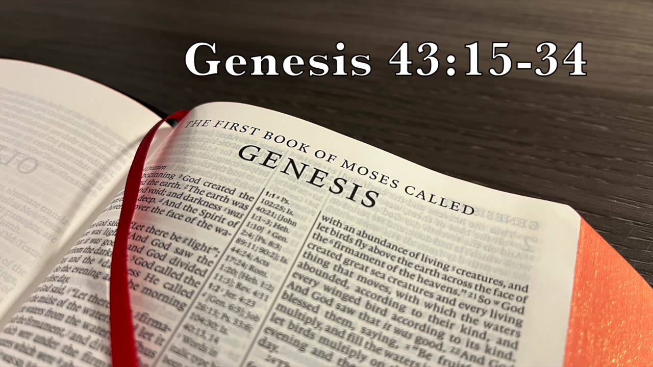 Genesis 43:15-34 | Approaching God | Lucas Crawford