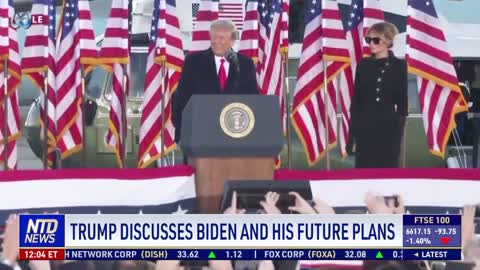 President Trump Speaks Out on Biden