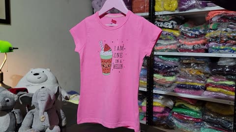 Allurepremium Girls T-Shirt Melon