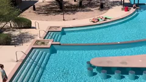 College pool at Texas state