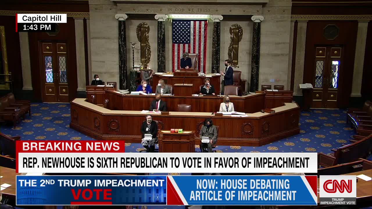 Republican says he'll vote for impeachment: There's no excuse