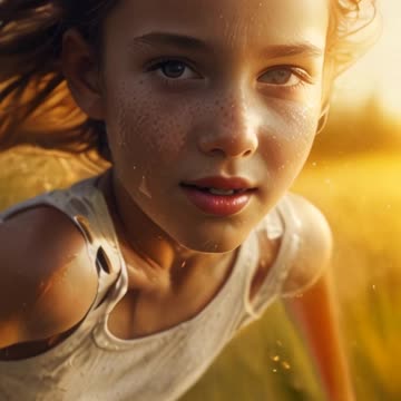 Girl ai video animation