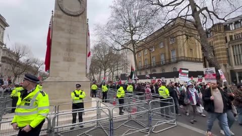 Calls for an "intifada revolution" in London.