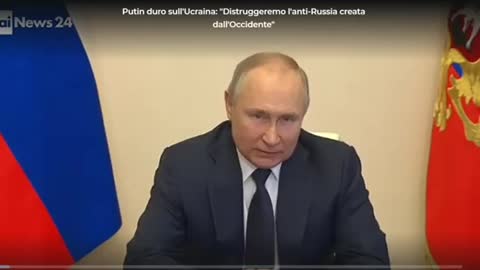 Putin alla nazione e al mondo.