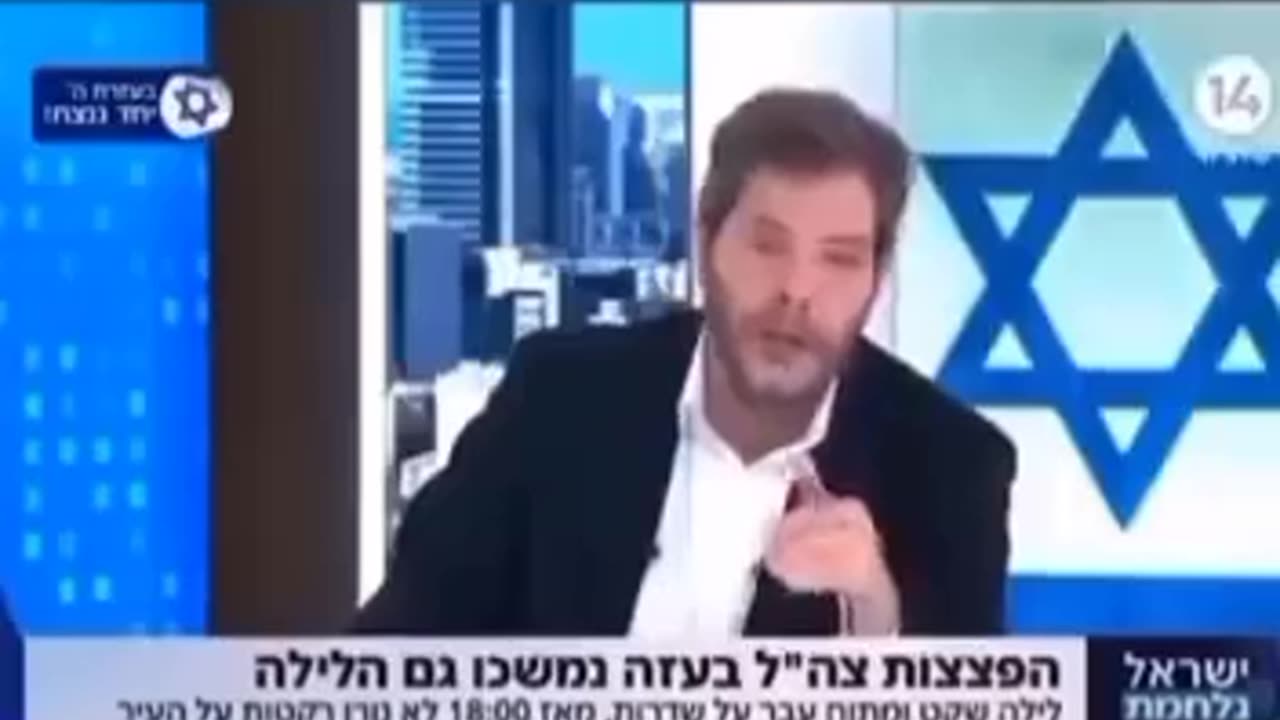 Presentador sionista habla de asesinar a todo el mundo para control mundial