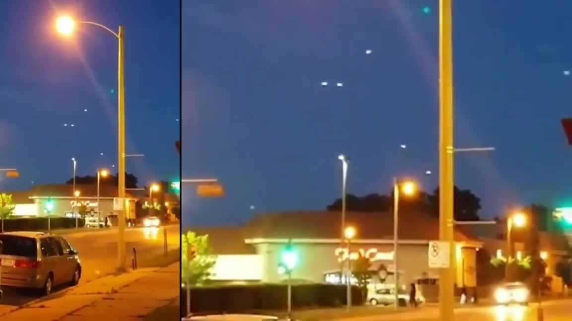 Amazing UFOs in Wisconsin, USA