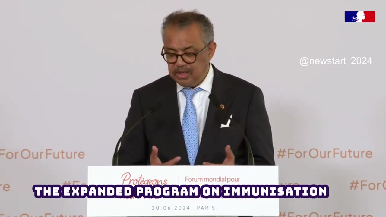 WHO Director General dr. Tedros: "The next pandemic is a matter of when not if.