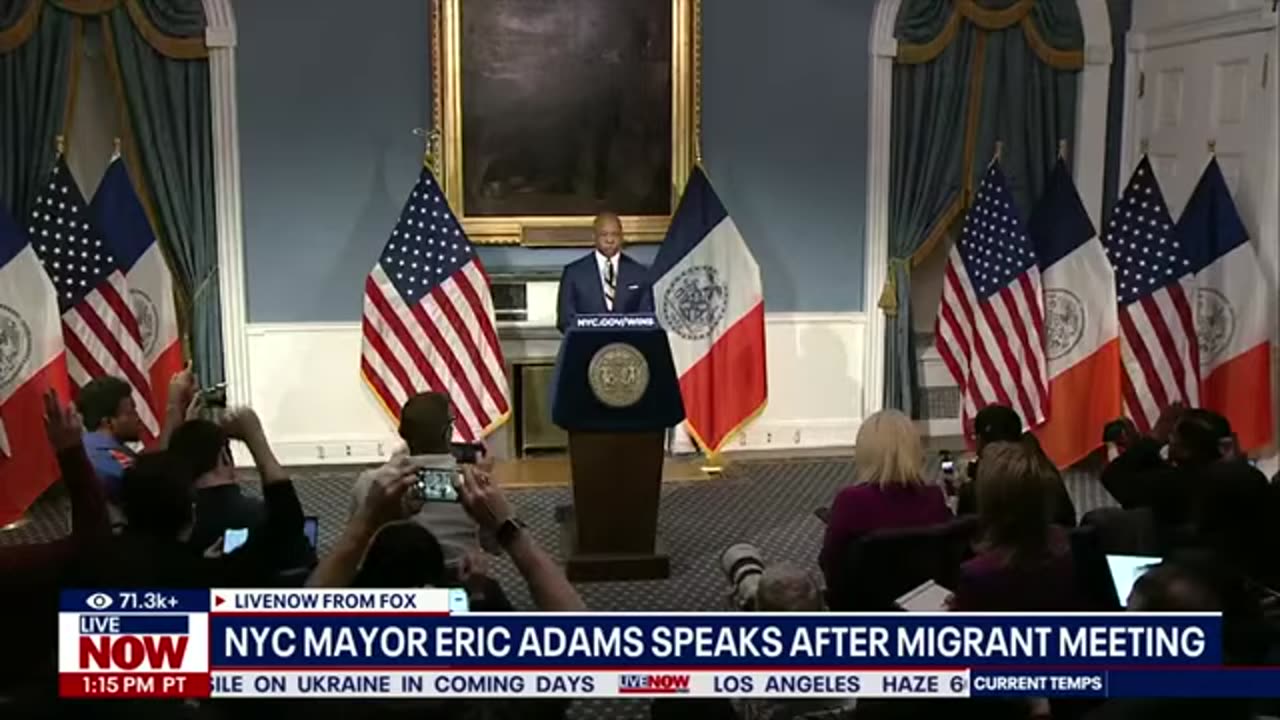 BREAKING: 'Joe Biden lost 500,000 migrant children in this country, NYC Mayor Eric Adams says'