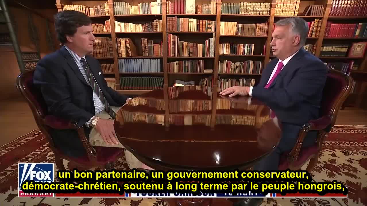 Entretien de Victor Orban (sous-titres en français) sur Fox News