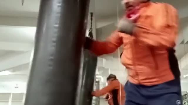 Money mike 707 Boxing Training
