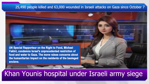 ISRAEL-HAMAS WAR LATEST UPDATE: Khan Younis Hospital