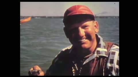 Detroit River Walleye Fishing 1950's