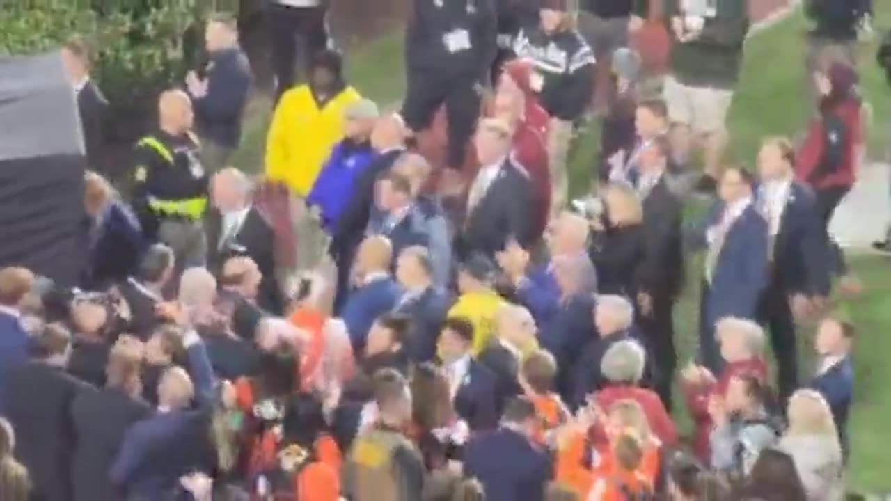 A WIN For Trump @ South Carolina Game ..... Crowd Goes Wild