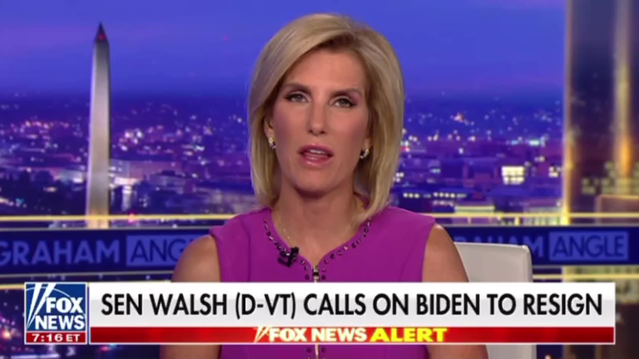 Another Democrat domino has fallen - Sen Walsh calls for Biden to resign