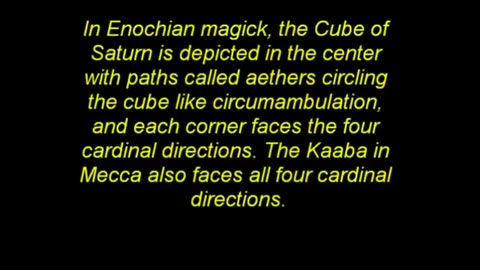 Satanic Black Cube of Saturn EXPOSED