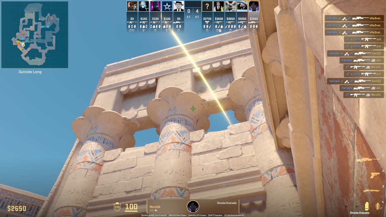 insane anubis smoke in counterstrike