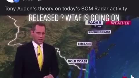 Relased? WTAF is going on? Military exercises, not rain ... Chemtrail GeoEngineering