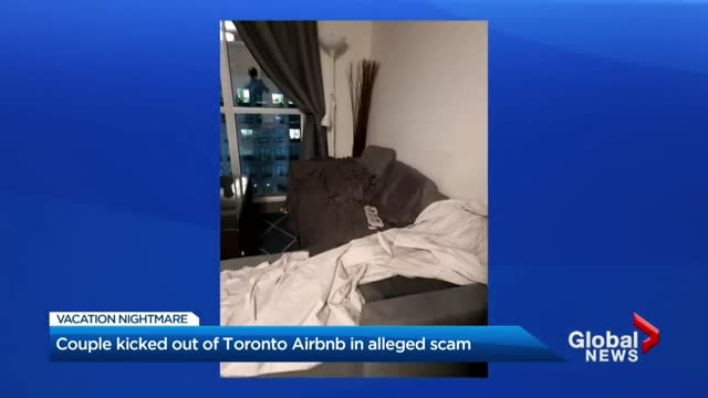 Scammed New Zealand couple booted from Toronto Airbnb by police