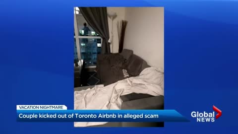 Scammed New Zealand couple booted from Toronto Airbnb by police