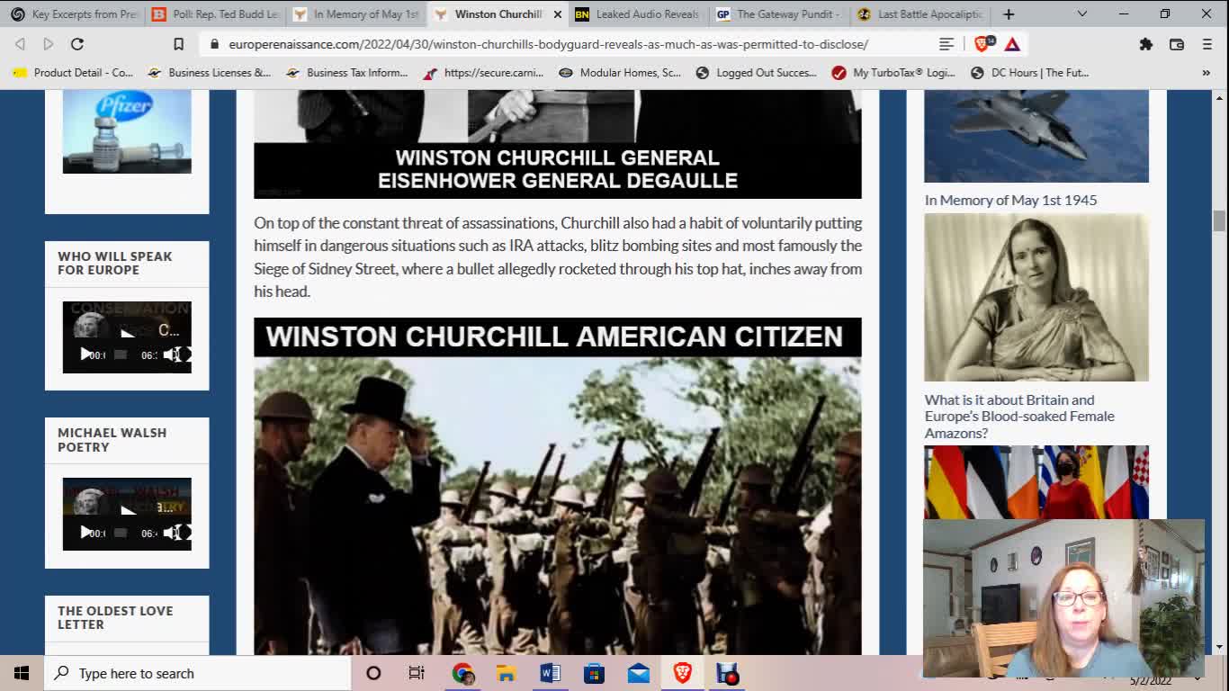 W. Churchill/Thompson and DO YOU BELIEVE THE HISTORY ON WARS SINCE 1960s IS TRUE?