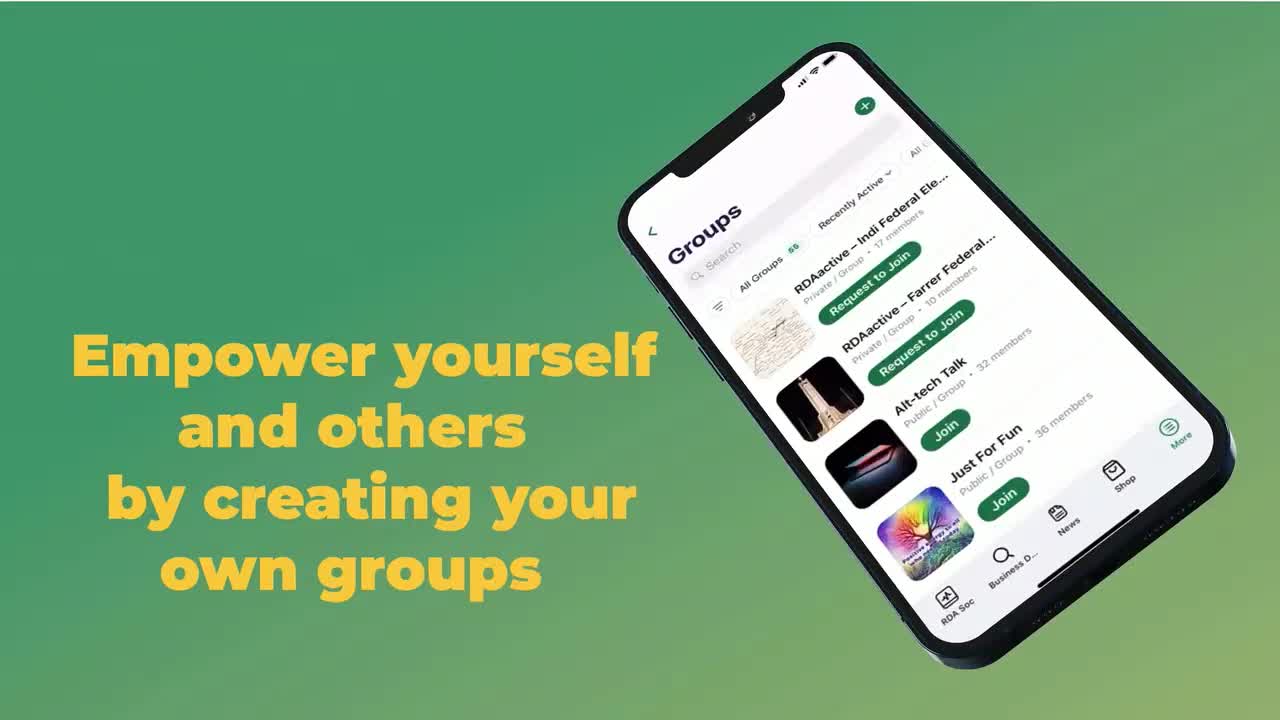 RDA now has an phone app