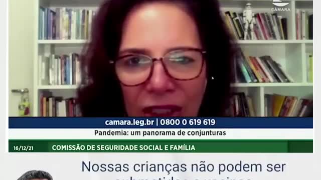 PATÉTICO! Na mesma bula diz que não é recomendável inocular em crianças...