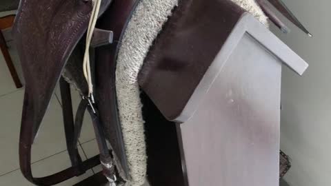 Hand made Spanish saddle
