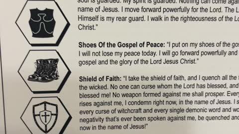 Suit Up and Take Authority in JESUS