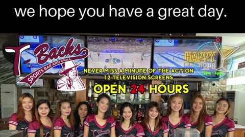 T-Backs Sports Bar and Grill Sports Schedule and Sliders special for Thursday March 28, 2024