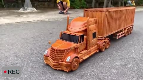 wooden truck toy