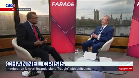 Immigration lawyer tells Nigel Farage: 'We don't take enough refugees'