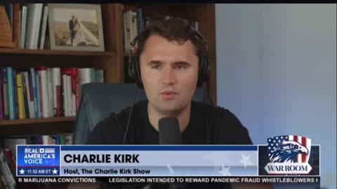 Charlie Kirk never stops working