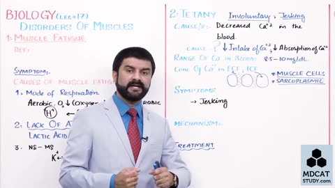 LEC#17 DISORDERS OF MUSCLES