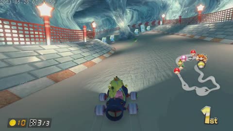 Mario Kart 8 Deluxe Switch Princess Peach Part 38 Sherbet Land