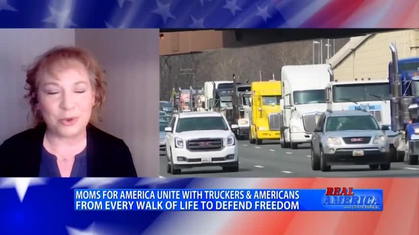 Moms For America join Trucker Convoy 3/7/22
