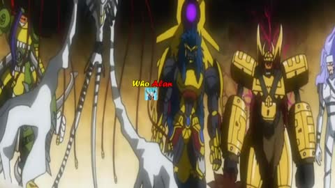 Los Siete Generales Oscuros se Reúnen Digimon Fusion