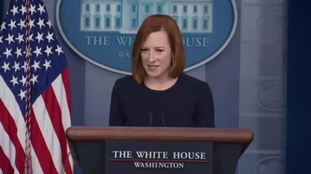Psaki on China testing a hypersonic nuclear missile: “We welcome stiff competition.”
