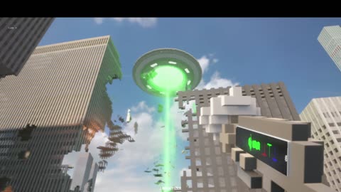 Ufo vs godzilla:Teardown