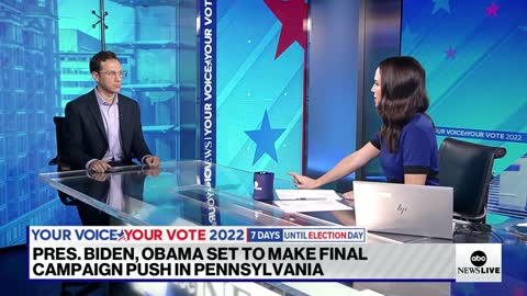Battle for Senate in dead heat 1 week from Election Day