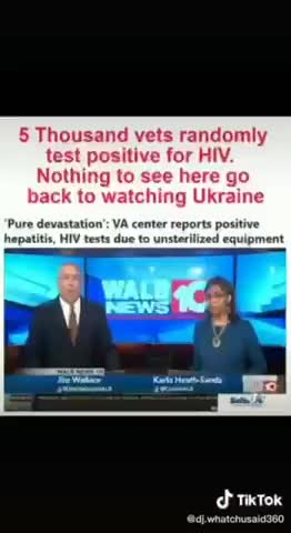 Wtf? 4K+ VETERANS TEST POSITIVE FOR HIV