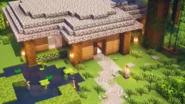 Minecraft Timelapse: 🏡 Bungalow | #Shorts